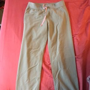 Mint green figs, barely worn